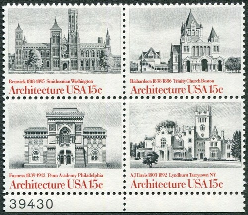 Architecture 1980 15c - 1980, u.s