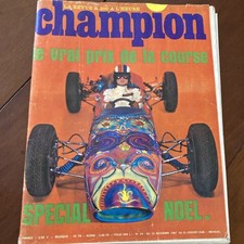 Champion revue auto N° 24 1967 GSA Peripoli 50 Ford A 1928 dragster , moto 67