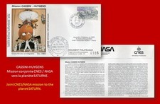 CASSINI-HUYGENS CNES / NASA joint mission to Saturn Official Cnes Space cover
