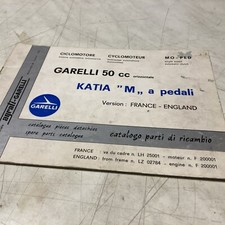 Garelli cyclomoteur 50 Katia M pédale liste catalogue pièces détachée édition 77