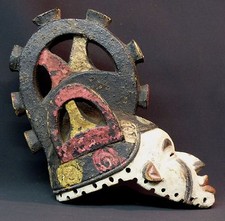 AA Art Africain masque casque