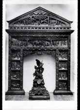 CANCALE (35) Abbé QUEMERAIS / SCULPTURE "LE POEME DE LA POMME" sur bois