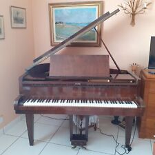 piano quart de queue Gaveau marqueterie de 1930