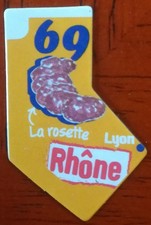 Magnet - Le Gaulois - Département français - 69 - Rhône - Lyon