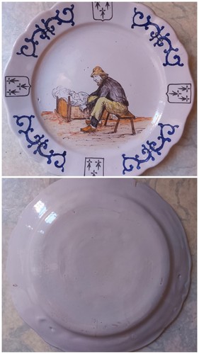 Rare ancienne belle assiette - rare:,