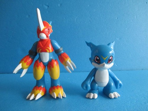 Figurine digimon flamedramon - figurine,