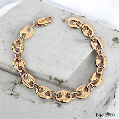 Bracelet maille grain - maille,