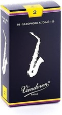 Vandoren Paris Alto Sax Traditional Reeds Strength #2 Box of 10 SR212
