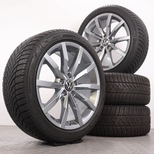 Roues d'hiver 18 pouces VW Passat 3G B8 jantes originales Monterey pneus d'hiver