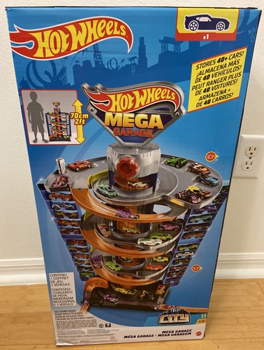 Hot wheels city - mega, garage