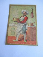 ANCIENNE CHROMO PUBLICITAIRE DROGUERIE CHARLES & BAYLE MONTPELLIER 34 CUISINIER