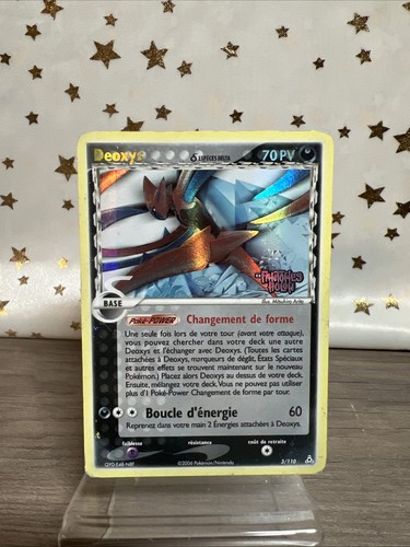 Carte pokémon deoxys - deoxys, δ