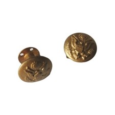 Paire de BOUTONS à vis de