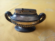 Années 60 Briquet de table métal argenté SILVER MATCH France