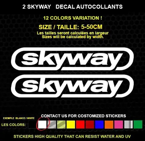 Skyway autocollant - 2,