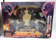 Bandai Japan 1999 Gojira Daishuugou Godzilla History 6 Figure Set Unopened