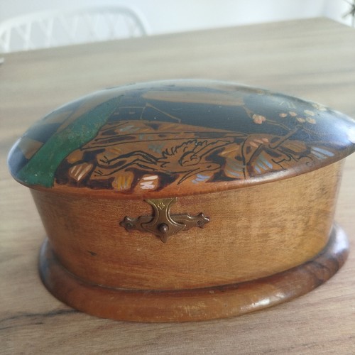 Boîte art déco - en, bois