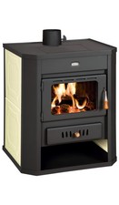 Poêle à bois Prity WD W15 19kW | 7+12kW | Ø130mm | Classe A | 110kg