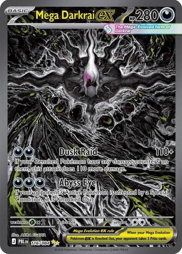 Pokémon mega darkrai - mega, ex