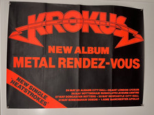 Affiche Krokus Métal