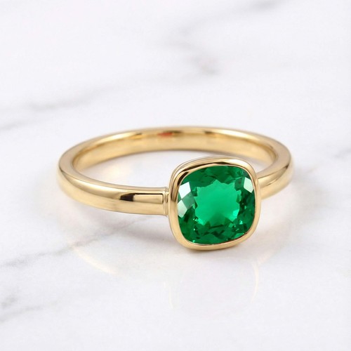 Bague rubis émeraude créée - bague,