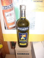 h RICARD 1 Bouteille vide de collection  RICARD Bien Lire la description