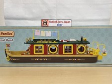 Bateau canal fluvial Sylvanian Families époque Japon Calico Critters Japon or...
