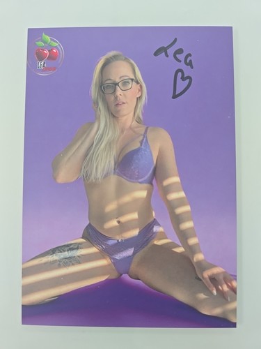 Lea kirsch autographe signé - autographe,