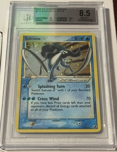 Bgs suicune gold star - 8.5,