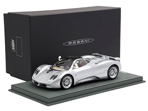 Pagani zonda c12 silver - zonda,