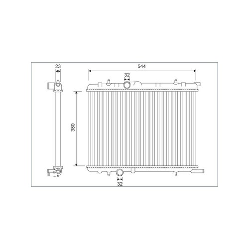 Radiateur refroidissement - radiateur,