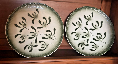 Anciennes assiettes en - 2,