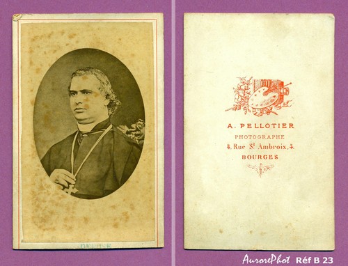 Cdv prête buste - prête, avec