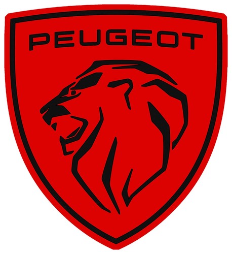 Sticker logo peugeot - peugeot, lion