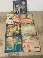 Lot de 7 plaque en métal