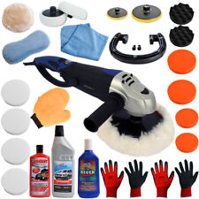 Lustreuse Machine à Polir Polisseuse Rectifieuse Ponceuse 1600W Set 4