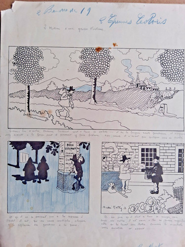 Planche originale - planche,