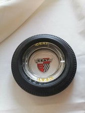 Cendrier C EAT verre pneu tracteur vintage