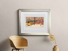 HARRY ELIOTT Lithographie Rare