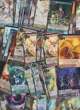 Lot de 60 cartes Force of will - FOW TCG FRANCAISES NM 1 FOIL partial set TTW