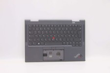 Original 5M11C40999 Lenovo Thinkpad Clavier Allemand Gris X1 Yoga Gen 6