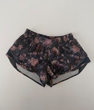 Short femme Lululemon motif