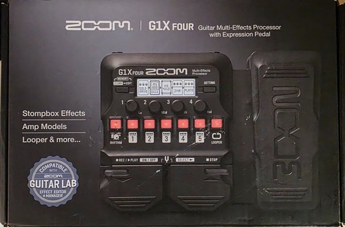 Zoom g1x four guitar effects - zoom,