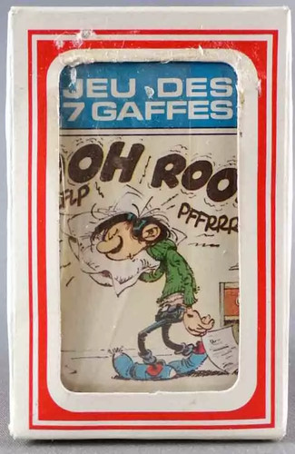 Gaston lagaffe jeu de cartes - gaston,