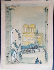 Vue de Notre-Dame de Paris