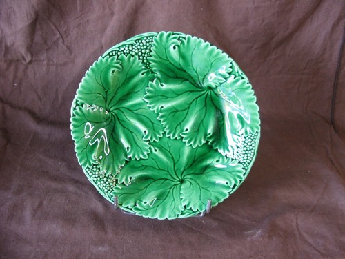Ancienne assiette barbotine - assiette,