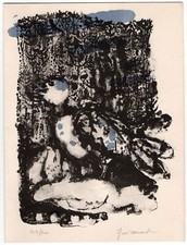 Gravure lithographie signée