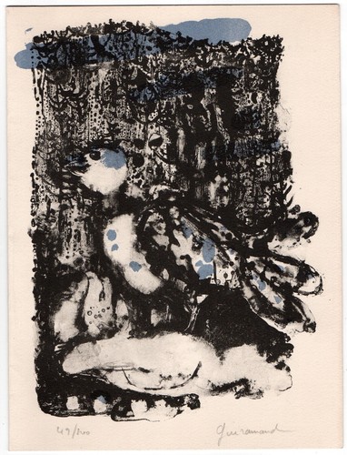 Gravure lithographie signée