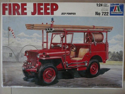 Maquette voiture pompiers - maquette,