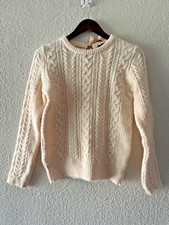 ZARA Womens Mohair Blend Cable